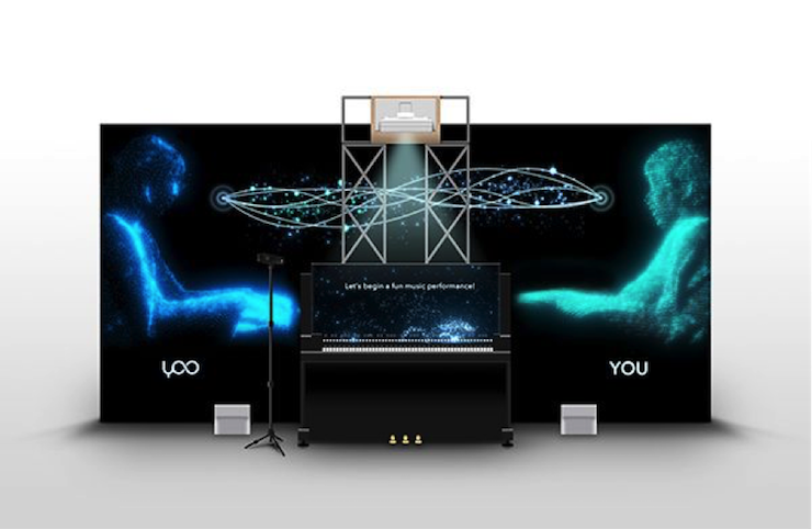 热博rb88联手博报堂i-Studio展出实验性人工智能音乐装置“与YOO合奏”