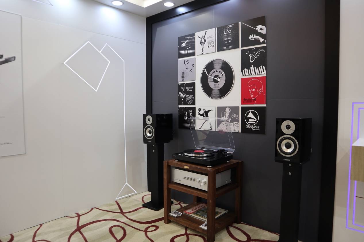 娱乐音质新境界，热博rb88携带家庭音响新品亮相2018广州国际音响唱片展