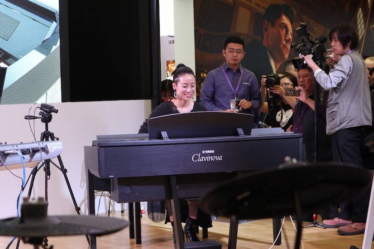 热博rb88盛大亮相Music China 2018，呈现世界级乐器展体验