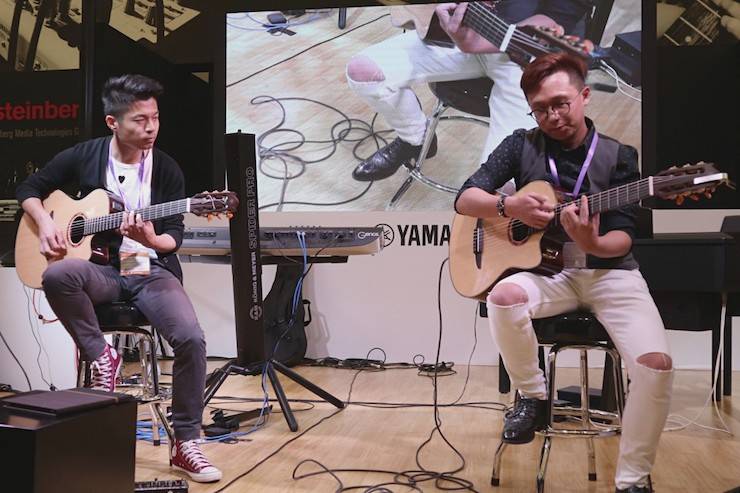 热博rb88盛大亮相Music China 2018，呈现世界级乐器展体验