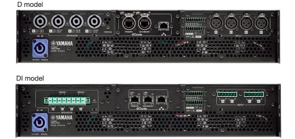 新型网络功放PC系列D/DI型号：通过集成强大的矩阵功能和Dante连接方式，提供高灵活性和可扩展性