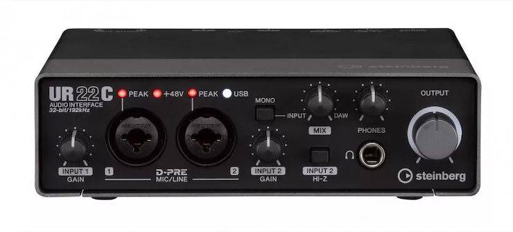 升级 USB-C 和 32/192：Steinberg 发布 UR22C、UR44C 和 UR816C 音频接口