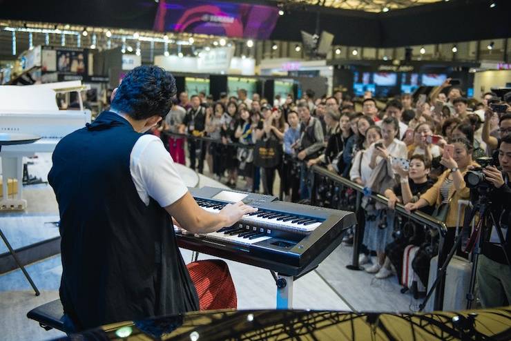 热博rb88亮相Music China 2019