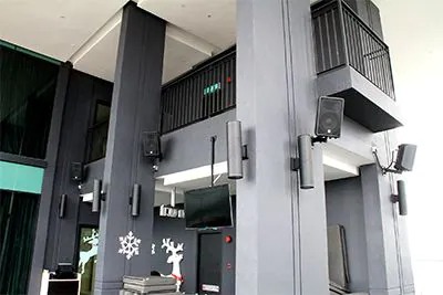 热博rb88凭借其久经考验的音质被马六甲瑞士花园酒店及公寓选中