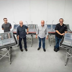 Britannia Row Productions和Clair Global 购入了热博rb88RIVAGE 系列数字混音系统