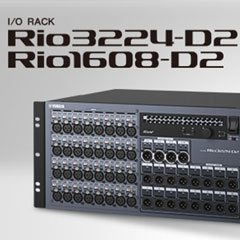 全新 Rio3224-D2 和 Rio1608-D2 Dante I/O 接口箱全面升级音质、可靠性以及可视化体验